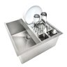 Cuba 40x40 Inoxidavel Calha Escorredor Inox - 1