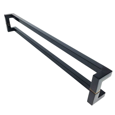 Puxador para Portas Athenas Preto 2,0 M