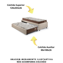 Ver imagem 7 de Bicama Box para Dois Colchões Viúvo 120x203 Suede