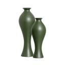 Ver imagem 1 de Vaso para Decoração de Sala Dupla Califórnia Verde Lúpulo Joelma Decorações Vaso Califórnia