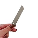 Ver mais imagens de Kit 60 Pçs Lâmina Para Estilete Grosso Largo 18mm Inox Reposição Refil