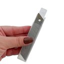 Ver imagem 7 de Kit 60 Pçs Lâmina Para Estilete Grosso Largo 18mm Inox Reposição Refil