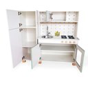 Ver imagem 3 de Kit Cozinha Infantil com Geladeira e Máquina de Lavar Eita Casa Perfeita Verde Claro