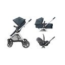 Ver imagem 1 de CARRINHO + bebê CONFORTO ANNA 2 TRIO ISOFIX ESSENTIAL GRAPHITE - MAXI COSI