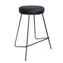 Ver imagem 1 de Banqueta Banco Aço Média Cozinha Bar Balcão Bistrô Sala 63cm:preto