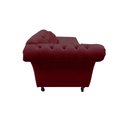 Ver imagem 7 de Recamier Decorativo Divã Styllus Lado Direito Suede Marsala