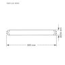 Lâmpada Tubo Led T8 9,9w 60cm G13 Taschibra Bivolt 4000k Luz Neutra - 3