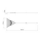 Ver imagem 3 de Vassoura Mista Tramontina com 22 Dentes e Cabo de Madeira 120 Cm Tramontina