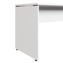 Ver imagem 4 de Mesa Escritório Escrivaninha 160cm X 70cm Pés Painel F5 Cor:branco