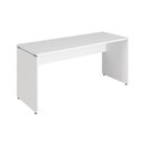 Ver imagem 2 de Mesa Escritório Escrivaninha 160cm X 70cm Pés Painel F5 Cor:branco