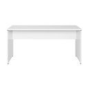 Ver imagem 3 de Mesa Escritório Escrivaninha 160cm X 70cm Pés Painel F5 Cor:branco