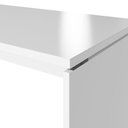 Ver imagem 5 de Mesa Escritório Escrivaninha 160cm X 70cm Pés Painel F5 Cor:branco
