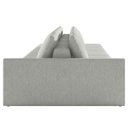 Ver imagem 6 de Sofá Ilha Modular com Puff para Sala Living 432cm Georgia K04 Linho Cinza - Mpozenato