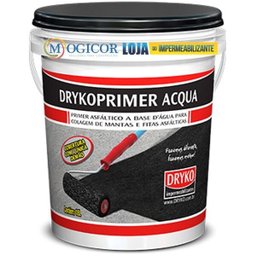 Primer Asfáltico Base Água para Mantas & Fitas Aluminizadas - Drykoprimer Acqua 18l - 1
