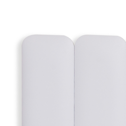 Cabeceira Solteiro Modulada Arredondada Cama Box Corino Branco - 4