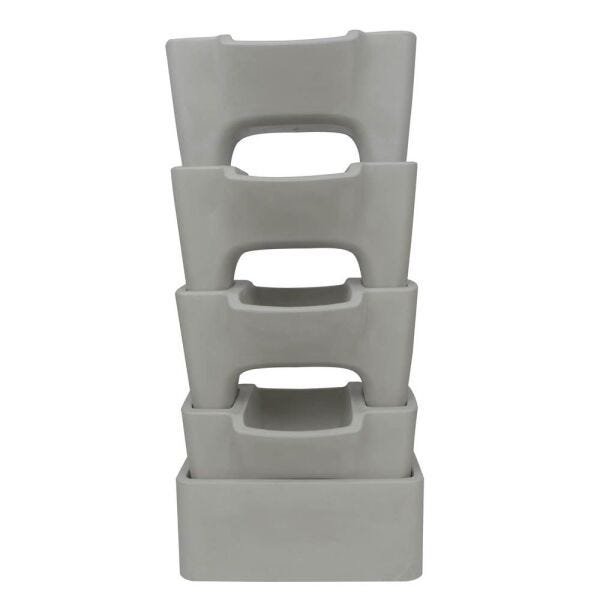 Base Vaso Lapa 60 x 25 Cm - VASART - 05 - Antique Camurça - 3