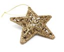 Ver imagem 2 de Conjunto Estrela Tridimensional Gliter Arabesco Rosê Gold 8cm Enfeite Árvore 9 Unidades - Magizi