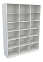 Ver imagem 5 de Armário Colmeia M5 100%mdf (organizador, Estante Prateleira) - Branco