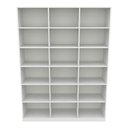 Ver imagem 1 de Armário Colmeia M5 100%mdf (organizador, Estante Prateleira) - Branco