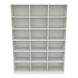 Armário Colmeia M5 100%mdf (organizador, Estante Prateleira) - Branco - 1