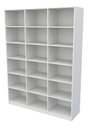 Ver imagem 4 de Armário Colmeia M5 100%mdf (organizador, Estante Prateleira) - Branco