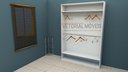 Ver imagem 5 de Armário Cabideiro Marina M7 100% Mdf Closet Loja Arara - Branco
