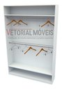 Ver imagem 4 de Armário Cabideiro Marina M7 100% Mdf Closet Loja Arara - Branco