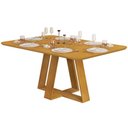 Ver imagem 2 de Mesa Jantar Celeste c/Tampo MDF Curvo 170cm Freijo DJ Móveis
