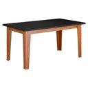 Ver imagem 1 de Mesa de Jantar 6 Lugares Multimóveis Cr50225 Cinamomo/preto