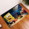 Tapete Capacho Decorativo Bob Esponja e Gary - 1