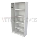 Ver imagem 3 de Armário Prateleira Misto Natália 100%mdf Organizador Colmeia - Branco