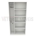 Ver imagem 4 de Armário Prateleira Misto Natália 100%mdf Organizador Colmeia - Branco