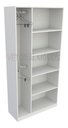 Ver imagem 1 de Armário Prateleira Misto Natália 100%mdf Organizador Colmeia - Branco