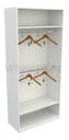 Ver imagem 4 de Armário Cabideiro Marina M11 100% Mdf Closet Lojas Expositor - Branco