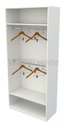 Ver imagem 3 de Armário Cabideiro Marina M11 100% Mdf Closet Lojas Expositor - Branco