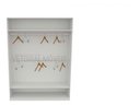 Ver imagem 4 de Armário Cabideiro Marina M10 100% Mdf Closet Lojas Expositor - Branco