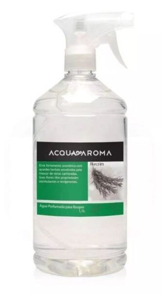 Água Perfumada para Passar Roupas Acqua Aroma 1,1L - Alecrim - 1