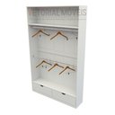 Ver imagem 3 de Armário Cabideiro Marina M16 100% Mdf Closet Gaveta Arara - Branco