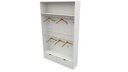 Ver imagem 3 de Armário Cabideiro Marina M6 100% Mdf Closet Gaveta Arara