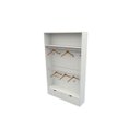 Ver imagem 3 de Armário Cabideiro Marina M6 100% Mdf Closet Gaveta Arara