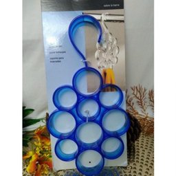 Cabide Porta Gravata Cinto Lencos Cachecol Organizador Gancho Multiuso 10 Espacos - 8