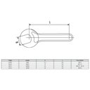 Ver imagem 3 de Chave para Porca Modelo Er8-t1