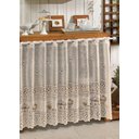 Ver imagem 7 de Cortina Pia/Balcão/Banheiro/Cozinha Renda Varias Estampas:Coffee Creme