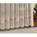 Ver imagem 4 de Cortina Pia/Balcão/Banheiro/Cozinha Renda Varias Estampas:Coffee Creme