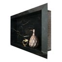 Ver imagem 2 de Nicho Borda Diamante Preto 67 X 32cm Porcelanato Banheiros