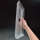 Ver imagem 2 de Prato para Bolo de Vidro Transparente 3x33x18cm Boleira Festa Doces Aniversário