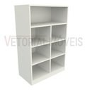 Ver imagem 4 de Armário Colmeia Cabideiro Montessoriano M4 Closet Infantil - Branco