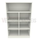 Ver imagem 5 de Armário Colmeia Cabideiro Montessoriano M4 Closet Infantil - Branco