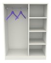 Ver imagem 4 de Armário Infantil Cabideiro Montessoriano M3 100% Mdf Closet - Branco
