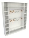 Ver imagem 2 de Armário Colmeia Cabideiro 2,40M X 2,0M X 35CM - Branco
